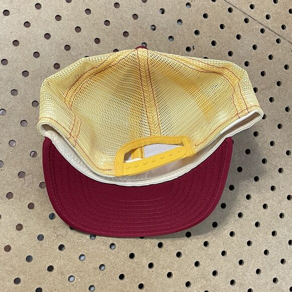 Vintage AJD Trucker Hat Mens Adjustable Washington Redskins Super Bowl 17 NFL - Picture 5 of 8